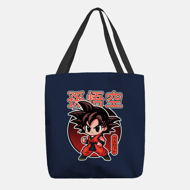 Lil Saiyan-None-Basic Tote-Bag-fanfreak1