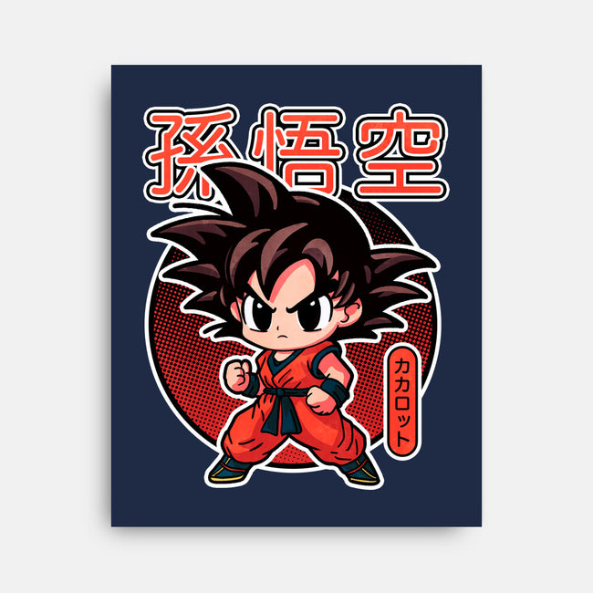 Lil Saiyan-None-Stretched-Canvas-fanfreak1