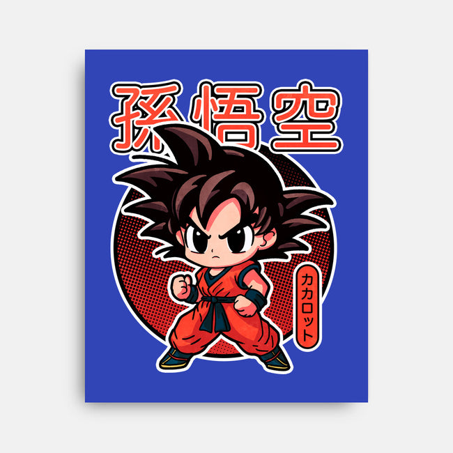 Lil Saiyan-None-Stretched-Canvas-fanfreak1