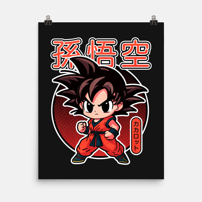 Lil Saiyan-None-Matte-Poster-fanfreak1