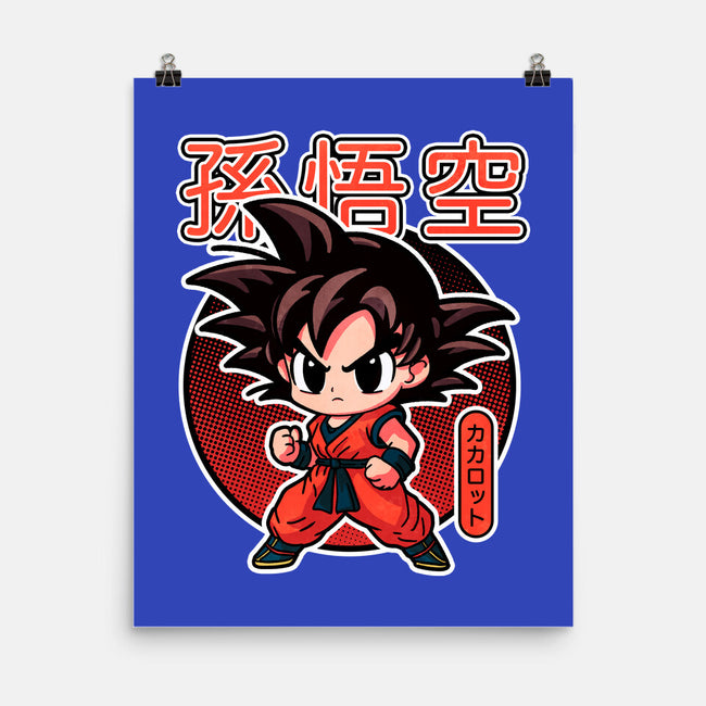 Lil Saiyan-None-Matte-Poster-fanfreak1