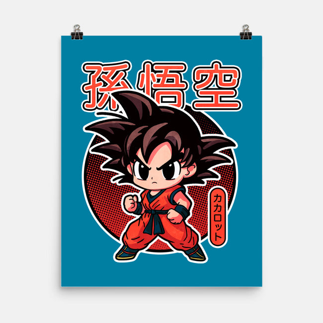 Lil Saiyan-None-Matte-Poster-fanfreak1