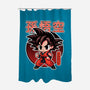 Lil Saiyan-None-Polyester-Shower Curtain-fanfreak1