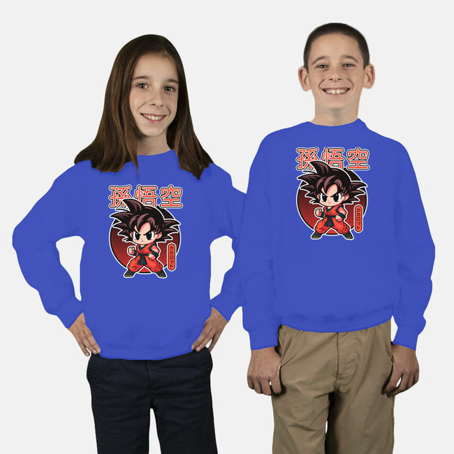 Lil Saiyan-Youth-Crew Neck-Sweatshirt-fanfreak1