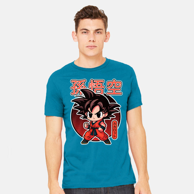 Lil Saiyan-Mens-Heavyweight-Tee-fanfreak1