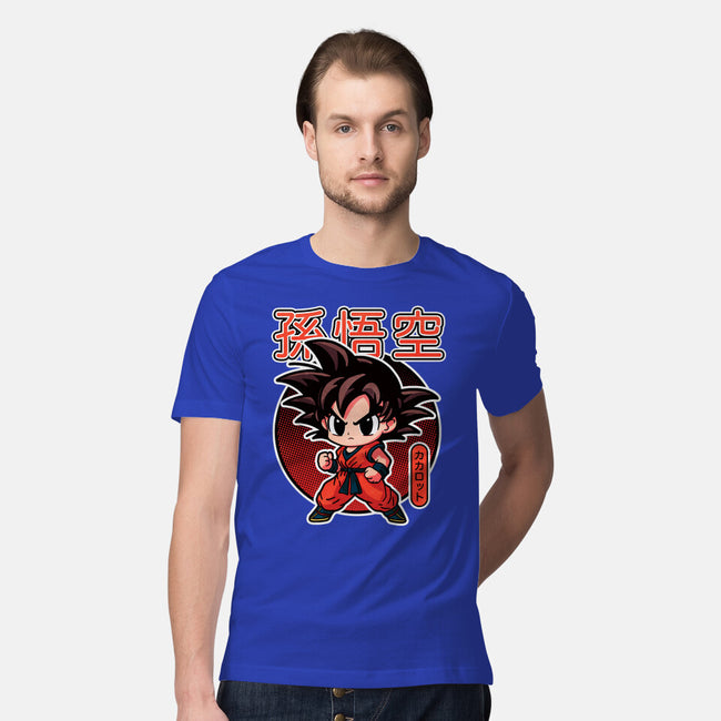 Lil Saiyan-Mens-Premium-Tee-fanfreak1