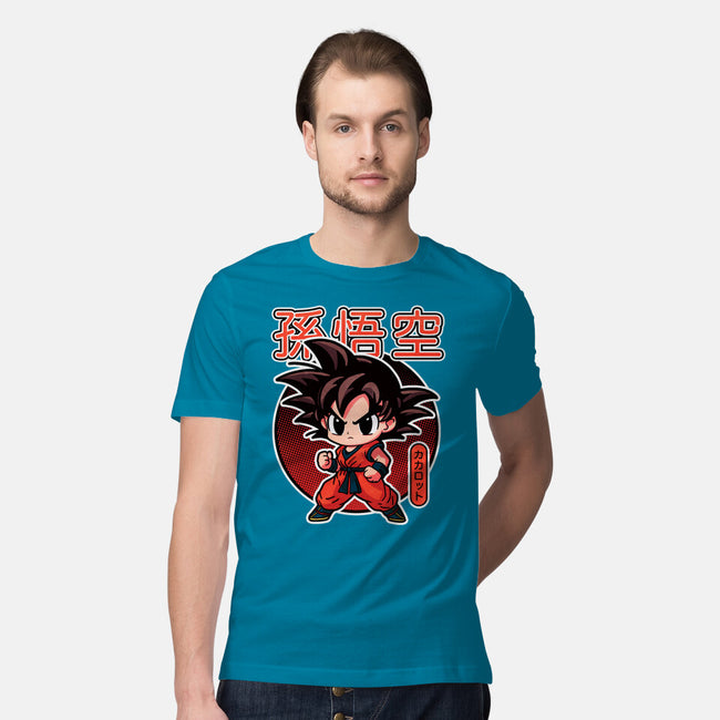 Lil Saiyan-Mens-Premium-Tee-fanfreak1