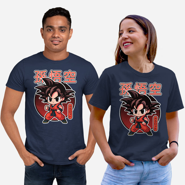 Lil Saiyan-Unisex-Basic-Tee-fanfreak1