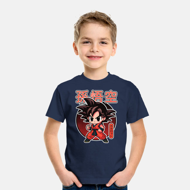 Lil Saiyan-Youth-Basic-Tee-fanfreak1