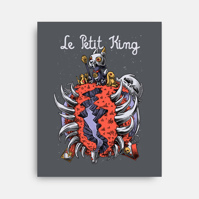 Le Petit Owl King-None-Stretched-Canvas-Studio Mootant