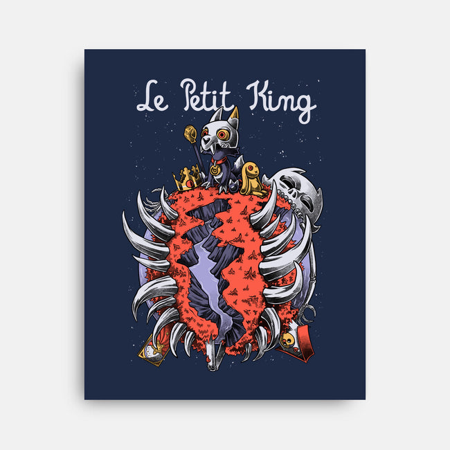 Le Petit Owl King-None-Stretched-Canvas-Studio Mootant