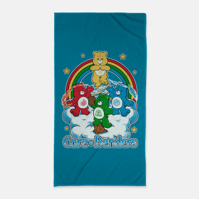 Elemental Bears-None-Beach-Towel-Studio Mootant