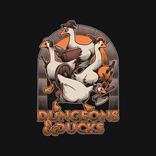 Dungeons And Ducks-Unisex-Basic-Tank-Studio Mootant