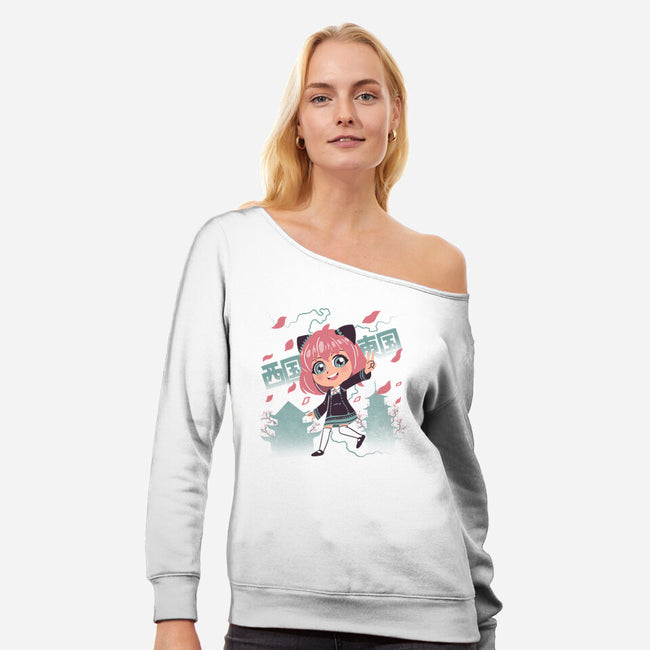 Spy Of Hope-Womens-Off Shoulder-Sweatshirt-estudiofitas