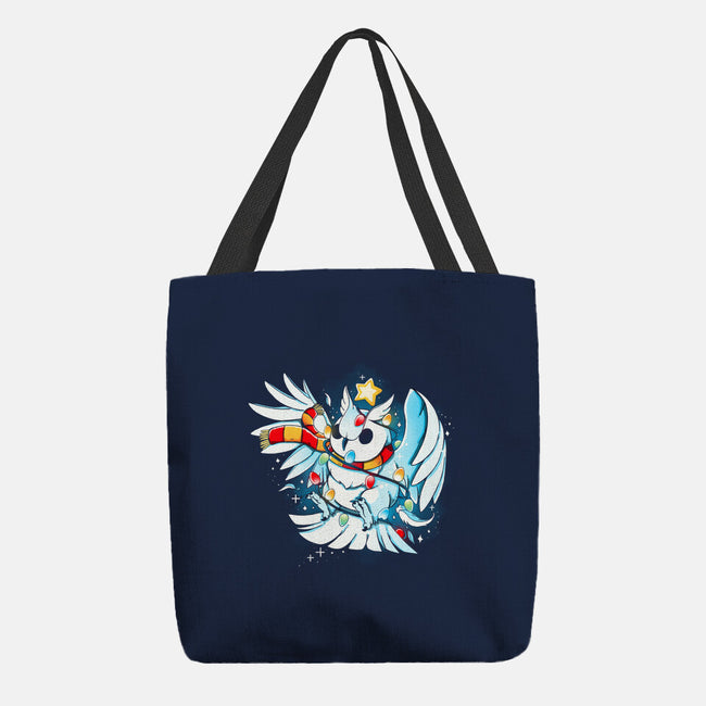 Christmas Owl-None-Basic Tote-Bag-Vallina84