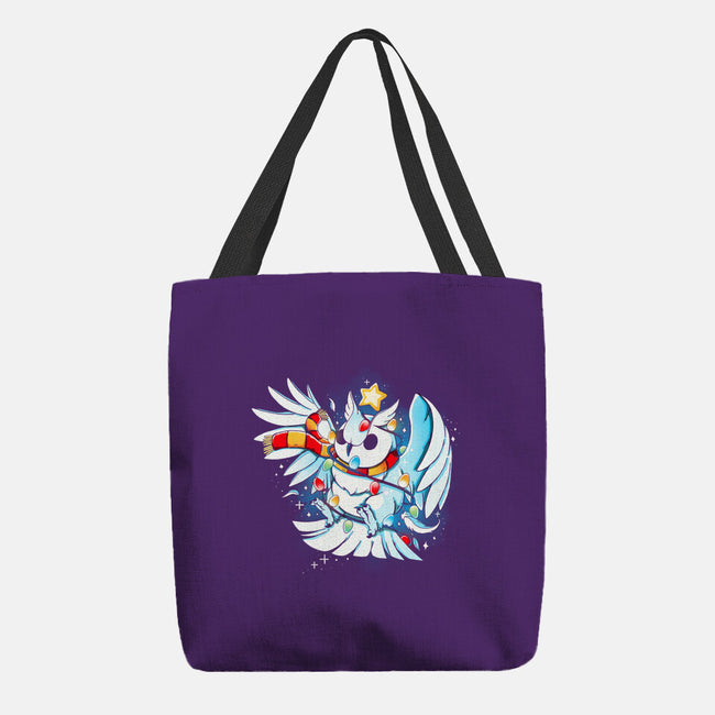 Christmas Owl-None-Basic Tote-Bag-Vallina84