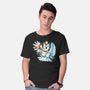 Christmas Owl-Mens-Basic-Tee-Vallina84