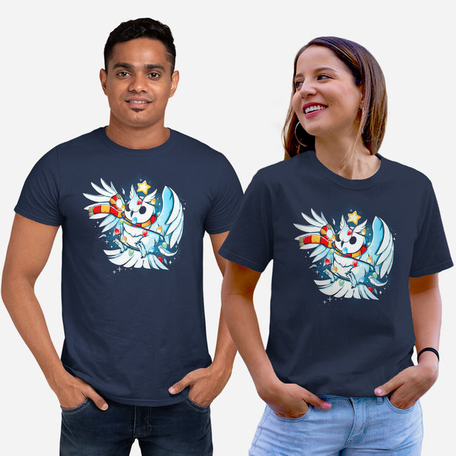 Christmas Owl-Unisex-Basic-Tee-Vallina84