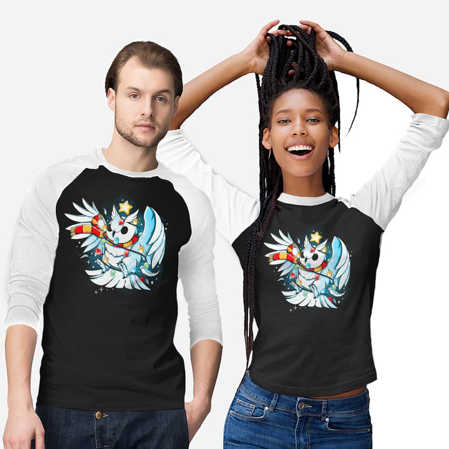 Christmas Owl-Unisex-Baseball-Tee-Vallina84