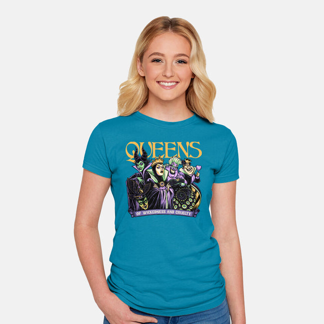 The Queens-Womens-Fitted-Tee-momma_gorilla