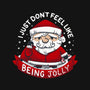 Not So Jolly Old Saint Nick-Womens-Racerback-Tank-Aarons Art Room