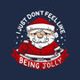 Not So Jolly Old Saint Nick-Mens-Premium-Tee-Aarons Art Room