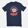 Not So Jolly Old Saint Nick-Mens-Basic-Tee-Aarons Art Room