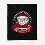 Not So Jolly Old Saint Nick-None-Fleece-Blanket-Aarons Art Room