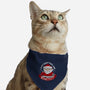 Not So Jolly Old Saint Nick-Cat-Adjustable-Pet Collar-Aarons Art Room