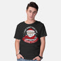 Not So Jolly Old Saint Nick-Mens-Basic-Tee-Aarons Art Room