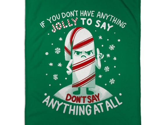 Speak Only Jolly Things