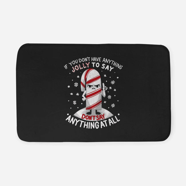 Speak Only Jolly Things-None-Memory Foam-Bath Mat-Aarons Art Room