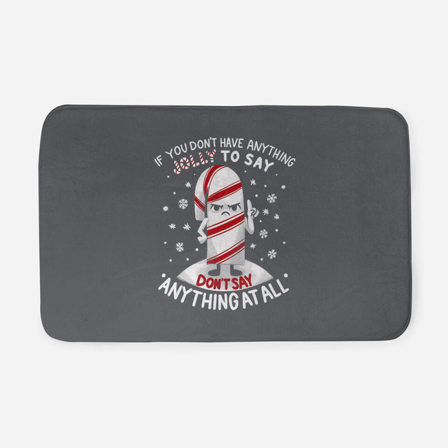 Speak Only Jolly Things-None-Memory Foam-Bath Mat-Aarons Art Room