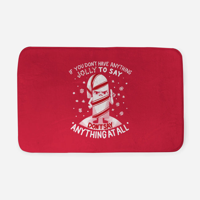 Speak Only Jolly Things-None-Memory Foam-Bath Mat-Aarons Art Room