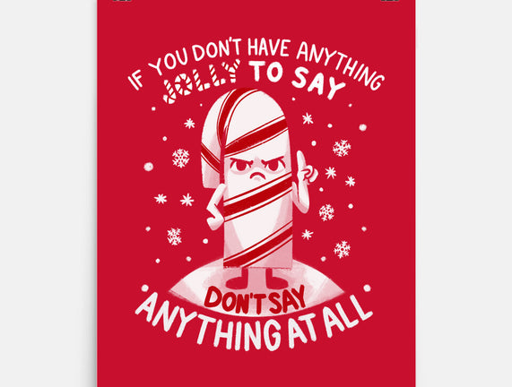 Speak Only Jolly Things