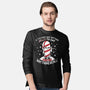 Speak Only Jolly Things-Mens-Long Sleeved-Tee-Aarons Art Room