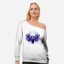 Shadow Knight Cult-Womens-Off Shoulder-Sweatshirt-spoilerinc