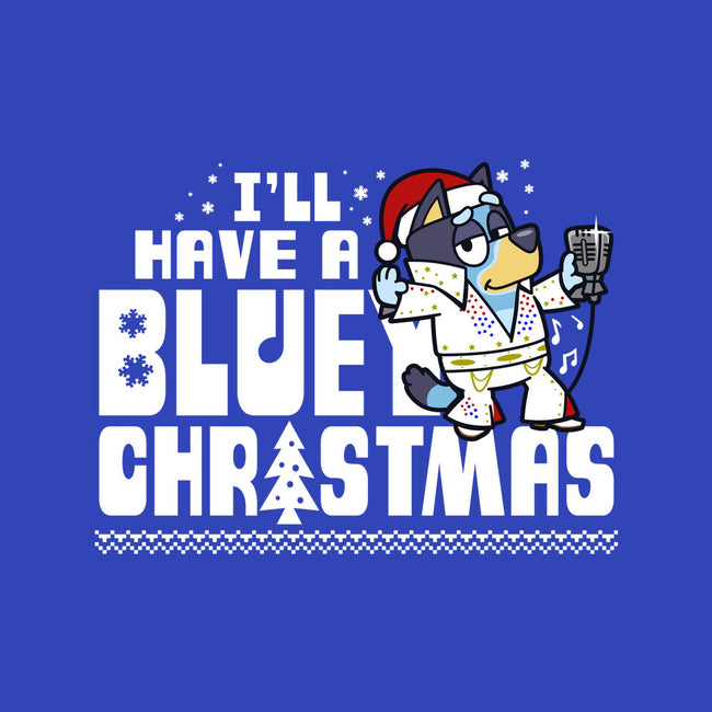 Bluey Xmas-Womens-Fitted-Tee-Boggs Nicolas