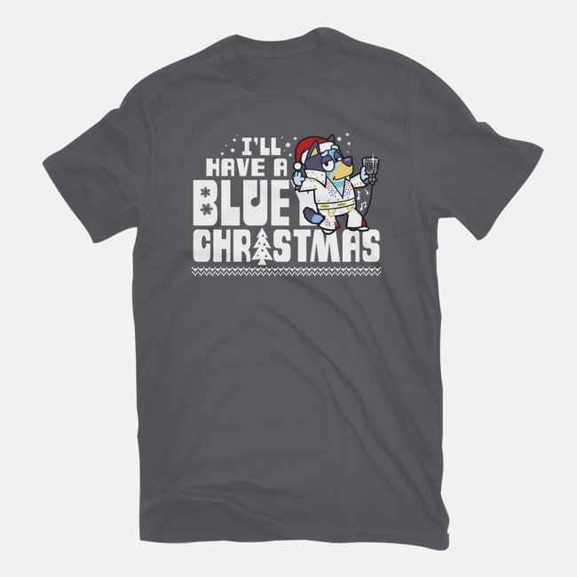 Bluey Xmas-Unisex-Basic-Tee-Boggs Nicolas