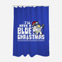 Bluey Xmas-None-Polyester-Shower Curtain-Boggs Nicolas