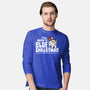 Bluey Xmas-Mens-Long Sleeved-Tee-Boggs Nicolas