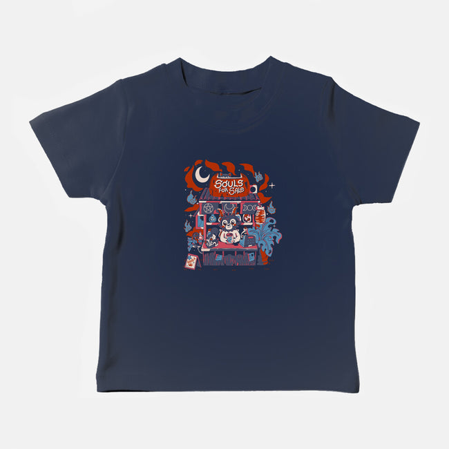 Souls For Sale-Baby-Basic-Tee-Nerd Universe