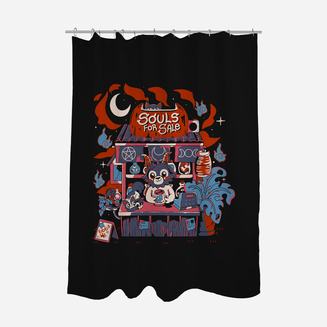 Souls For Sale-None-Polyester-Shower Curtain-Nerd Universe