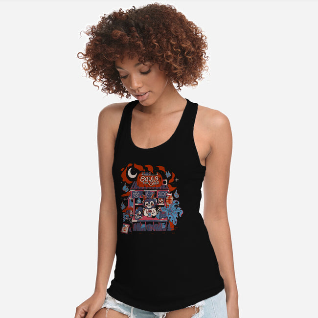 Souls For Sale-Womens-Racerback-Tank-Nerd Universe