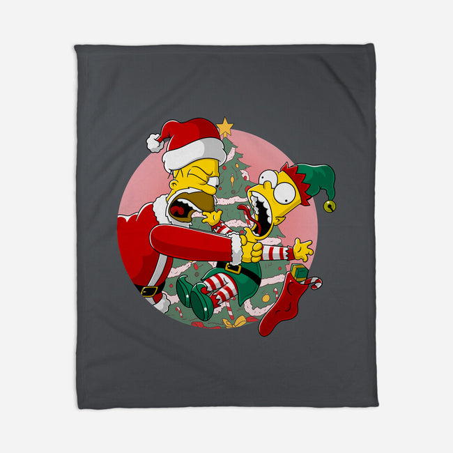 Not Santa's Helper-None-Fleece-Blanket-MarianoSan