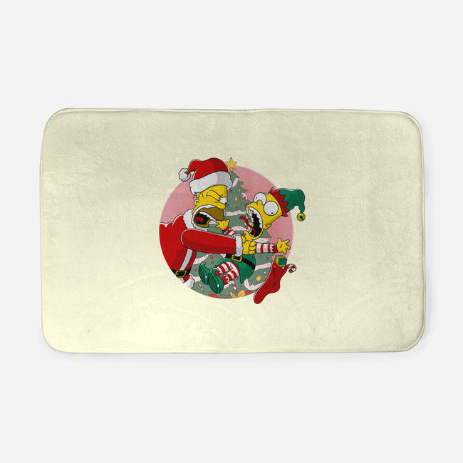 Not Santa's Helper-None-Memory Foam-Bath Mat-MarianoSan