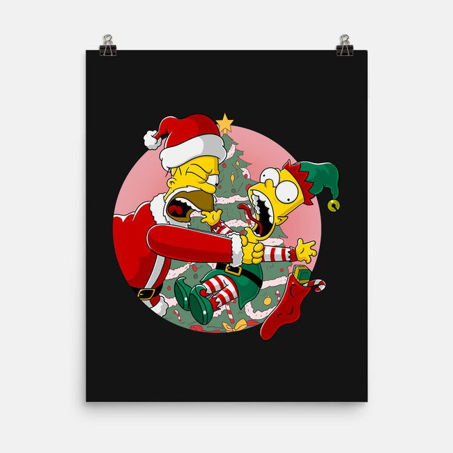 Not Santa's Helper-None-Matte-Poster-MarianoSan