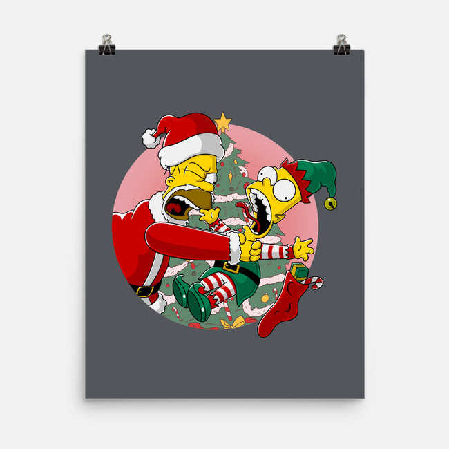 Not Santa's Helper-None-Matte-Poster-MarianoSan