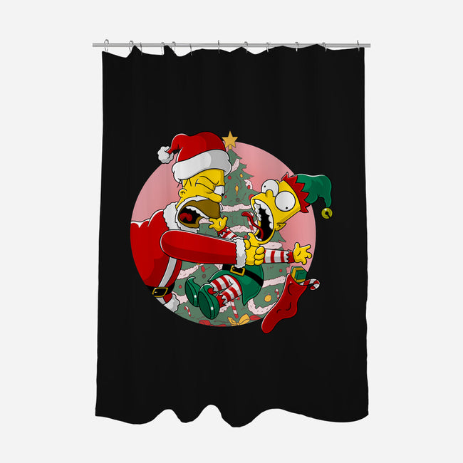 Not Santa's Helper-None-Polyester-Shower Curtain-MarianoSan