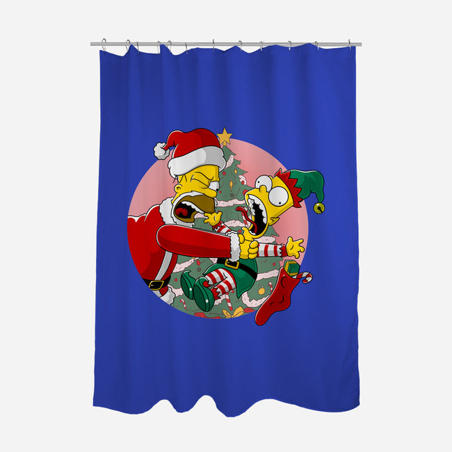 Not Santa's Helper-None-Polyester-Shower Curtain-MarianoSan